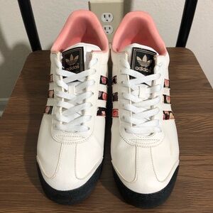 Adidas Samoa White Floral Rose Limited Women Shoes Size 10 D74259